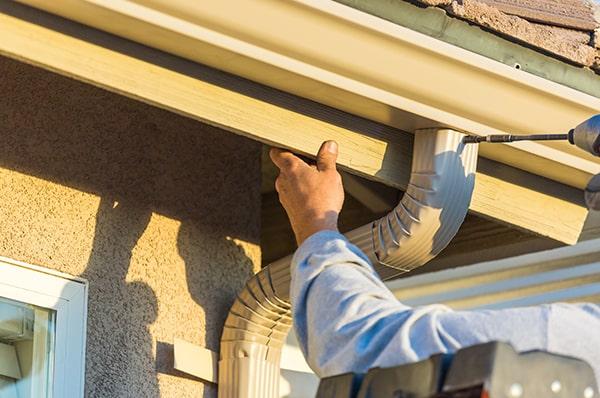 we offer aluminum, steel, and copper for gutter installation